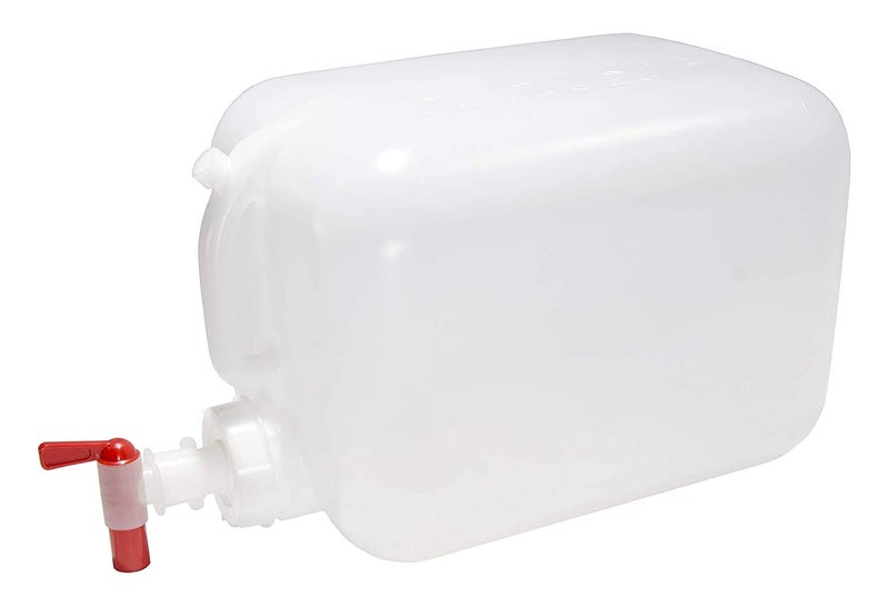 North Mountain Supply 5 Gallon Vented Plastic Hedpak/Carboy - With Cap & Faucet - Image 1